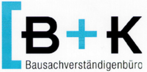 B + K Bausachverständigenbüro Logo (DPMA, 01/31/2000)