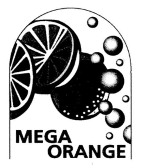 MEGA ORANGE Logo (DPMA, 25.07.2001)