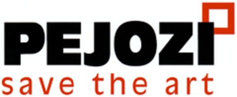 PEJOZI save the art Logo (DPMA, 04.03.2009)