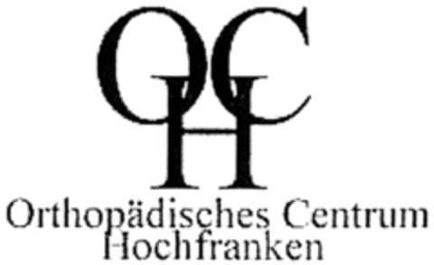 OCH Orthopädisches Centrum Hochfranken Logo (DPMA, 08/11/2009)