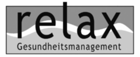 relax Gesundheitsmanagement Logo (DPMA, 04/03/2012)