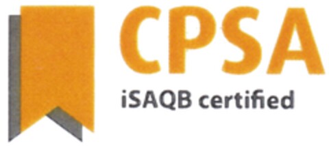 CPSA iSAQB certified Logo (DPMA, 05.06.2013)