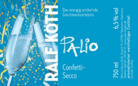 PALiO Confetti- Secco Logo (DPMA, 25.09.2013)