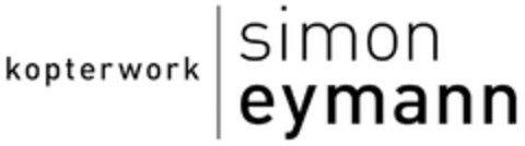 kopterwork simon eymann Logo (DPMA, 12/03/2014)