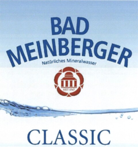 BAD MEINBERGER CLASSIC Logo (DPMA, 11.03.2015)
