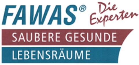 FAWAS GmbH SAUBERE GESUNDE LEBENSRÄUME Logo (DPMA, 08/25/2015)