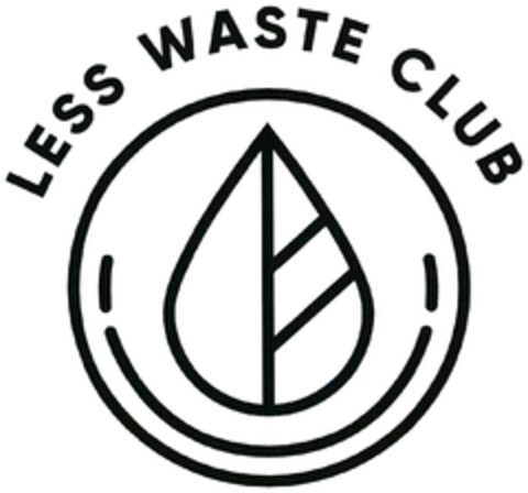 LESS WASTE CLUB Logo (DPMA, 23.04.2020)