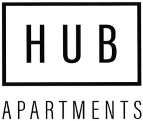 HUB APARTMENTS Logo (DPMA, 16.02.2023)