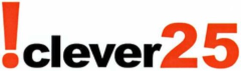 !clever25 Logo (DPMA, 24.03.2003)