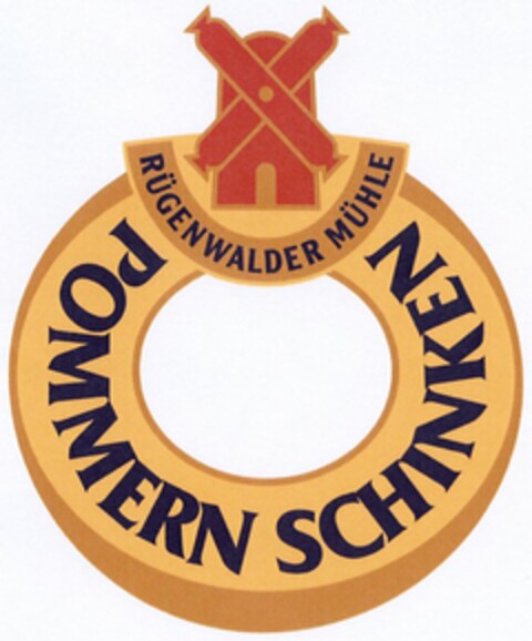 RÜGENWALDER MÜHLE POMMERN SCHINKEN Logo (DPMA, 02/04/2004)