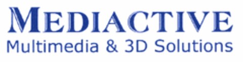 MEDIACTIVE Multimedia & 3D Solutions Logo (DPMA, 06.07.2004)