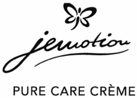 jemotion PURE CARE CREME Logo (DPMA, 12.10.2004)