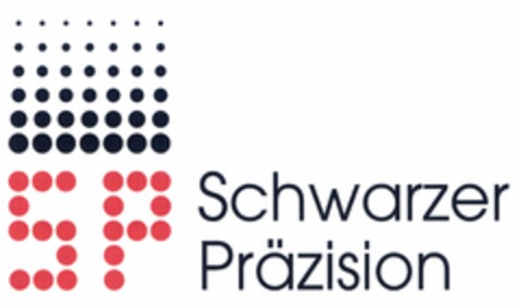 Schwarzer Präzision Logo (DPMA, 14.07.2005)