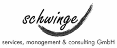 schwinge services, management & consulting GmbH Logo (DPMA, 10/10/2005)