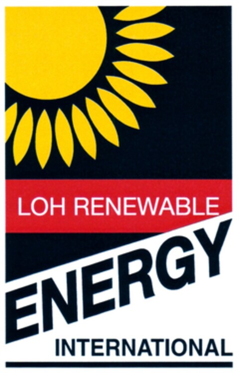 LOH RENEWABLE ENERGY INTERNATIONAL Logo (DPMA, 30.04.2007)