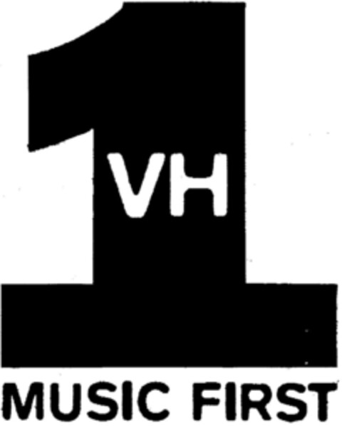 1 VH MUSIC FIRST Logo (DPMA, 11.11.1994)