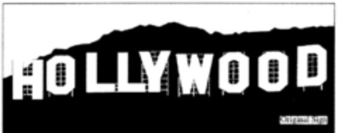 HOLLYWOOD Original Sign Logo (DPMA, 02.10.1996)