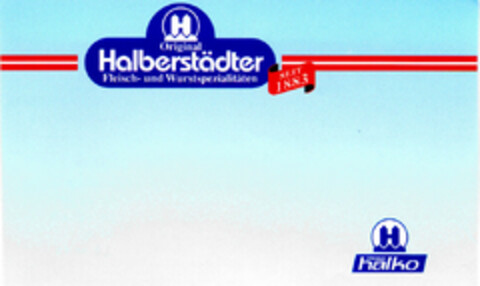 Halberstädter-Halko Logo (DPMA, 12.04.1997)