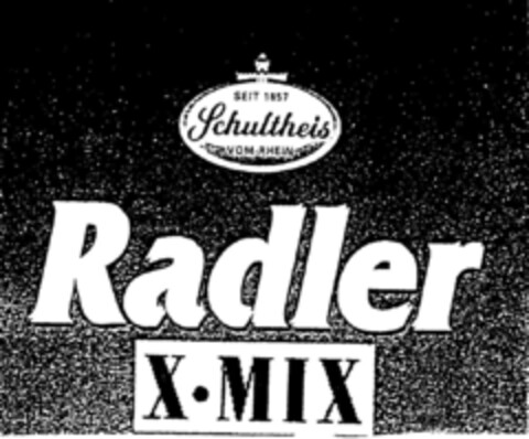 Radler X·MIX Logo (DPMA, 20.05.1997)