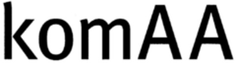 komAA Logo (DPMA, 23.12.1999)
