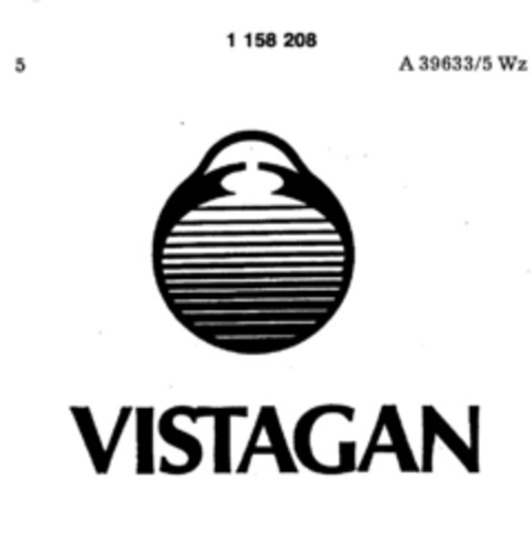 VISTAGAN Logo (DPMA, 09.03.1985)