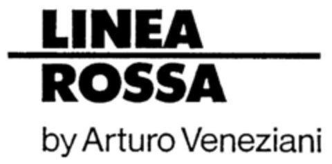 LINEA ROSSA by Arturo Veneziani Logo (DPMA, 10/05/1990)