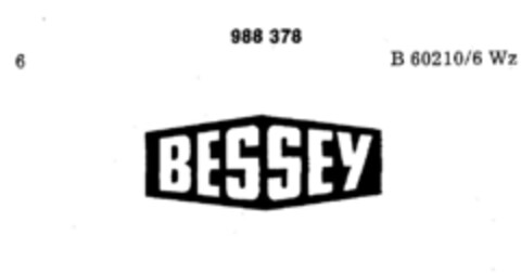 BESSEY Logo (DPMA, 17.03.1978)