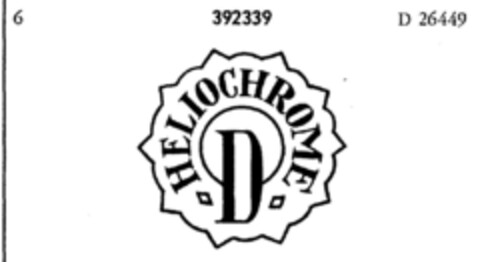 HELIOCHROME D Logo (DPMA, 23.01.1928)