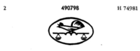 490798 Logo (DPMA, 11/13/1936)