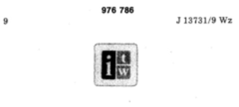 itw Logo (DPMA, 12/16/1977)