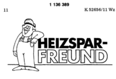 HEIZSPAR-FREUND Logo (DPMA, 04/15/1988)