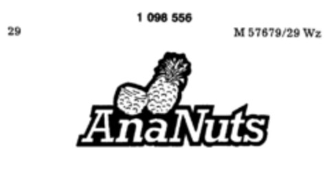 AnaNuts Logo (DPMA, 27.11.1985)