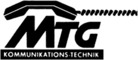 MTG KOMMUNIKATIONS-TECHNIK Logo (DPMA, 09/15/1992)