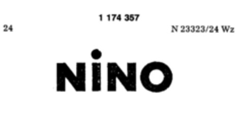 NINO Logo (DPMA, 07/24/1990)