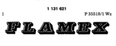 FLAMEX Logo (DPMA, 17.08.1987)