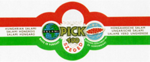 PICK 100 SZEGED Logo (DPMA, 14.05.1991)