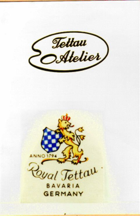 ROYAL TETTAU Logo (DPMA, 10/11/1991)