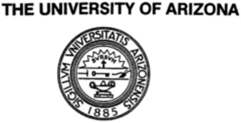 UNIVERSITY OF ARIZONA Logo (DPMA, 04.01.1991)