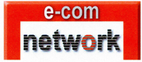 e-com network Logo (DPMA, 13.07.2000)