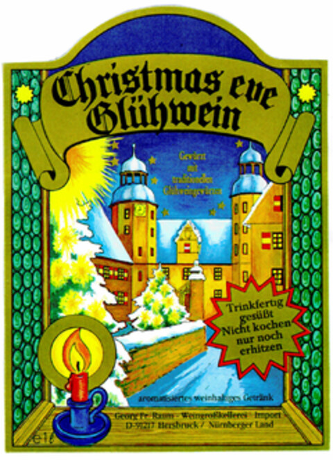 Christmas eve Glühwein Logo (DPMA, 21.05.2001)