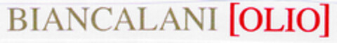 BIANCALANI [OLIO] Logo (DPMA, 20.06.2001)