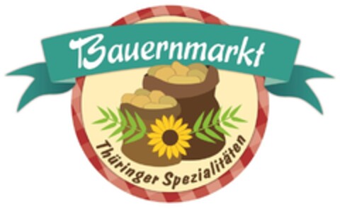 Bauernmarkt Thüringer Spezialitäten Logo (DPMA, 16.05.2013)