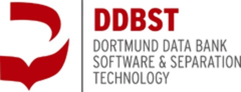 DDBST DORTMUND DATA BANK SOFTWARE & SEPARATION TECHNOLOGY Logo (DPMA, 27.10.2015)