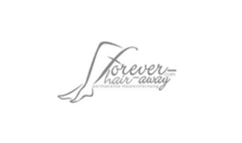 forever-hair-away.com permanente Haarentfernung Logo (DPMA, 17.10.2017)