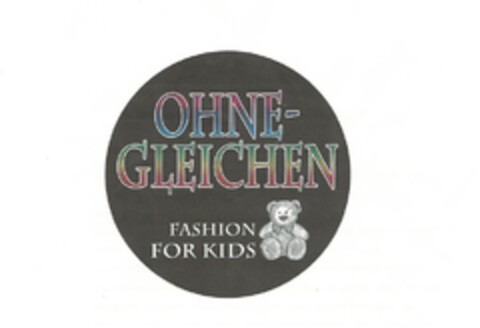 OHNE-GLEICHEN FASHION FOR KIDS Logo (DPMA, 03.01.2017)