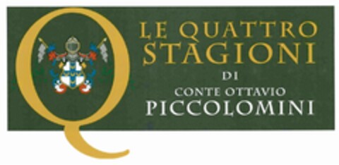 LE QUATTRO STAGIONI DI CONTE OTTAVIO PICCOLOMINI Logo (DPMA, 11.04.2018)