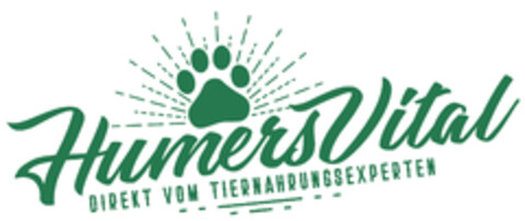 HumersVital DIREKT VOM TIERNAHRUNGSEXPERTEN Logo (DPMA, 09.12.2019)