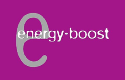 e energy-boost Logo (DPMA, 09/20/2019)