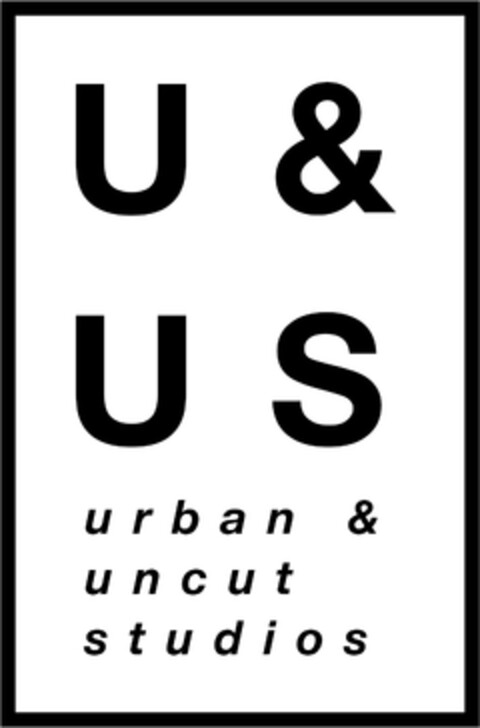 U & US urban & uncut studios Logo (DPMA, 04/30/2019)