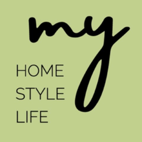 my HOME STYLE LIFE Logo (DPMA, 05/03/2022)